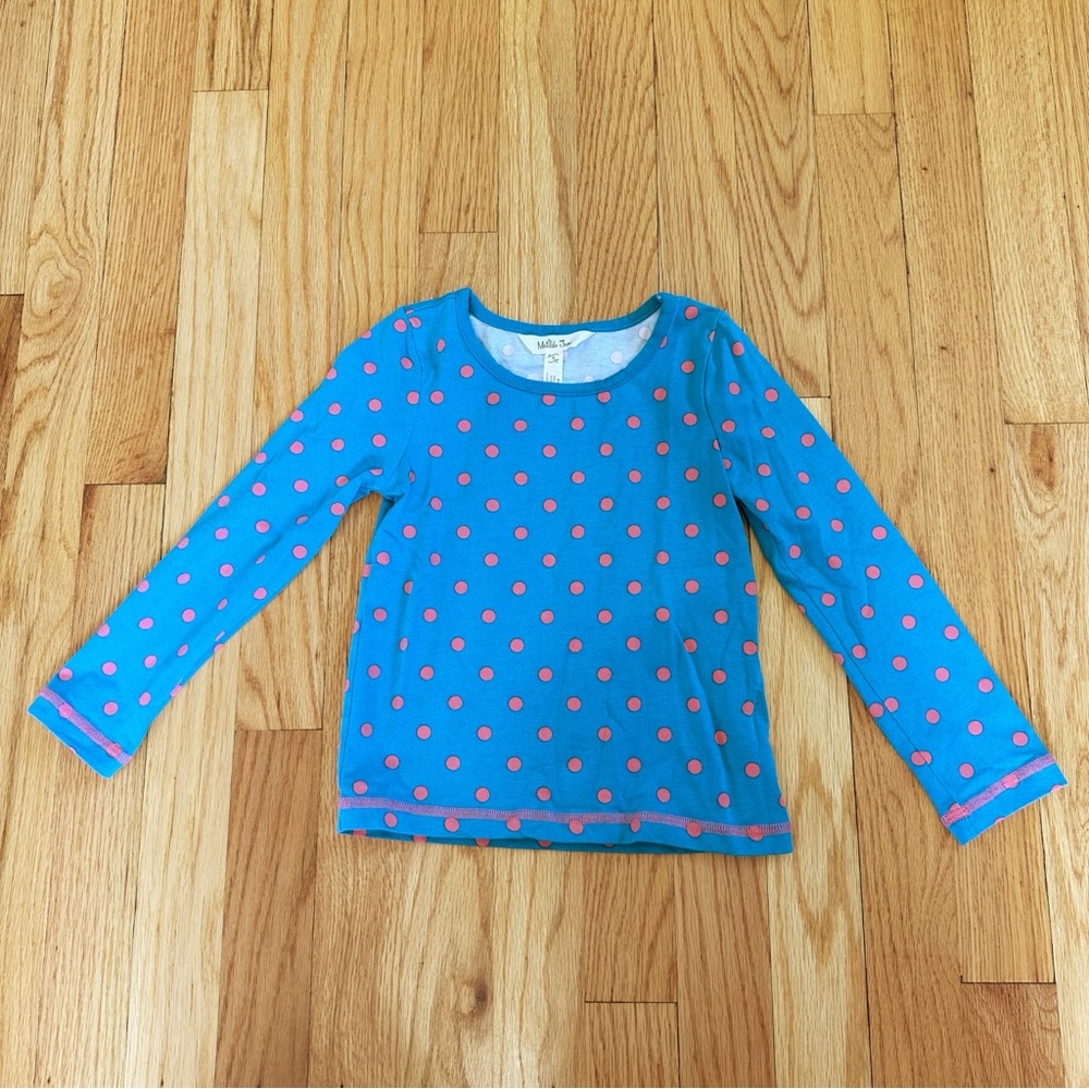Matilda Jane Choose Your Own Path Brisk Days Top Polka Dot Girl's 4